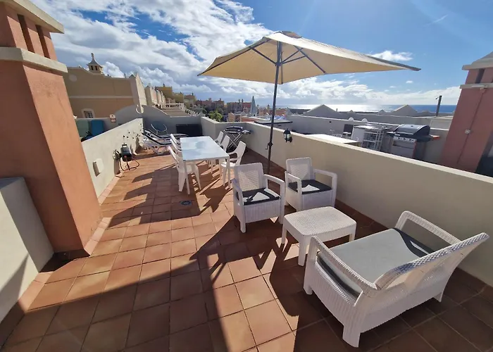 Sunset Rooftop Terrace Apartament Palm-mar